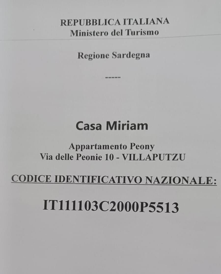 Casa Miriam - Appartamenti Vacanze Villaputzu Extérieur photo